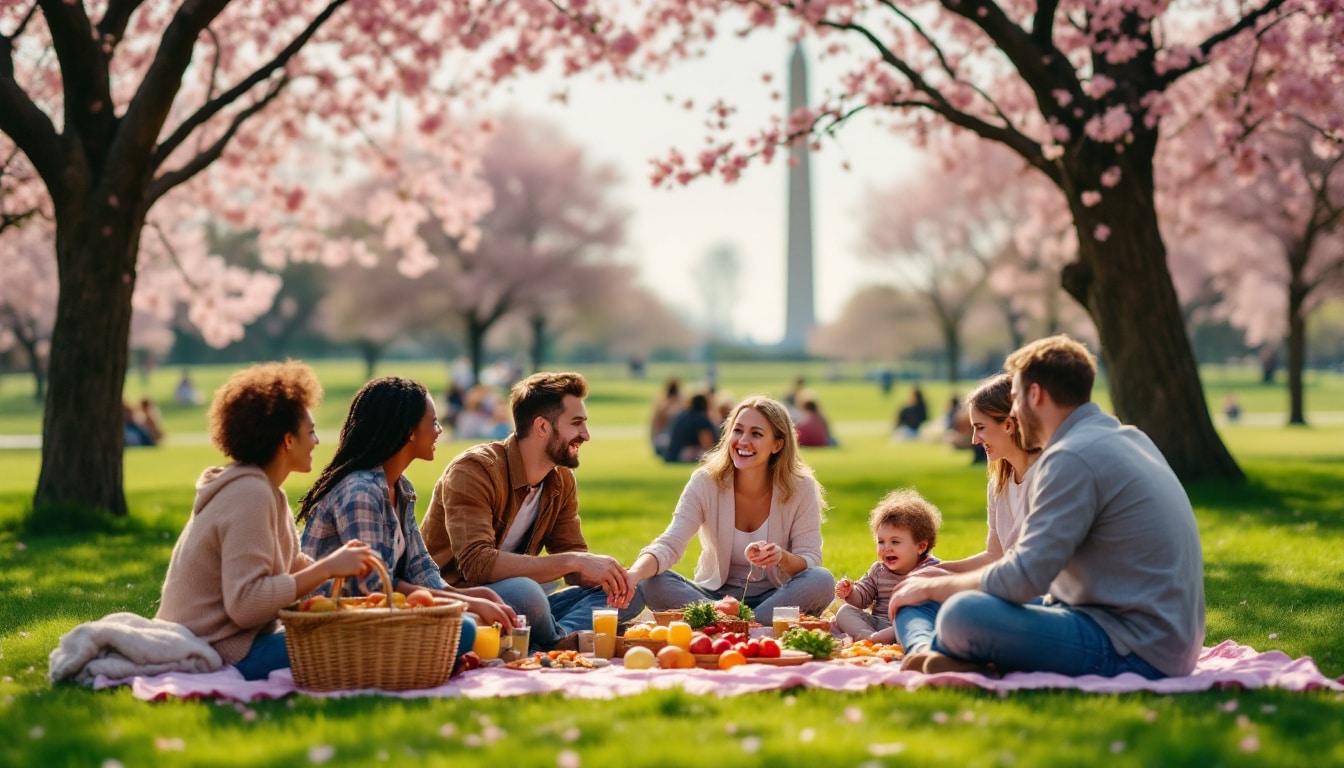 découvrez l'élégance intemporelle de washington dc malgré une saison des cerisiers en fleurs moins éclatante. les habitants continuent de rayonner de beauté et de convivialité, créant une ambiance chaleureuse et accueillante. plongez dans cette atmosphère unique où la culture et la nature s'entrelacent.